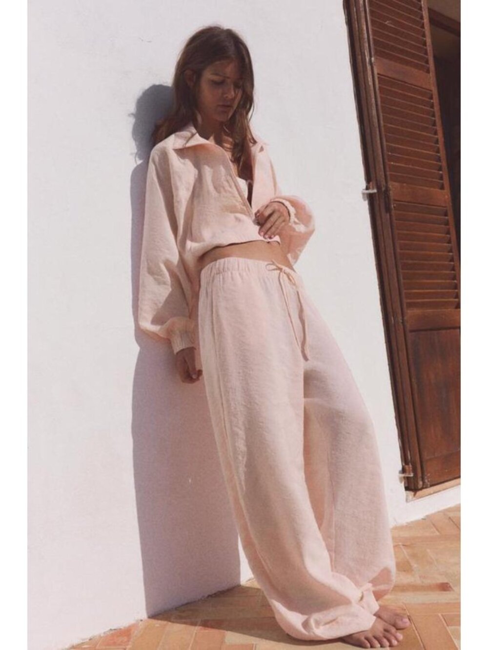 ZARA FLOWING TROUSERS